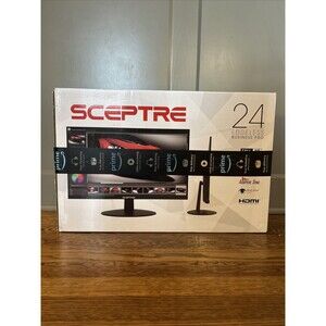 Sceptre E249W-FPT 24" IPS 75Hz LED Monitor - Black
